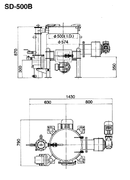 SD-500B Drawing