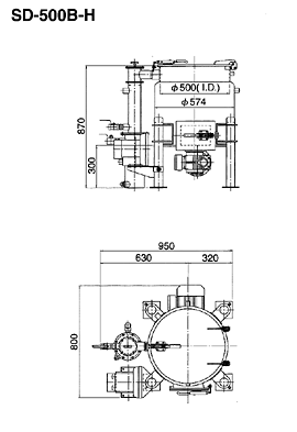 SD-500B-H Drawing