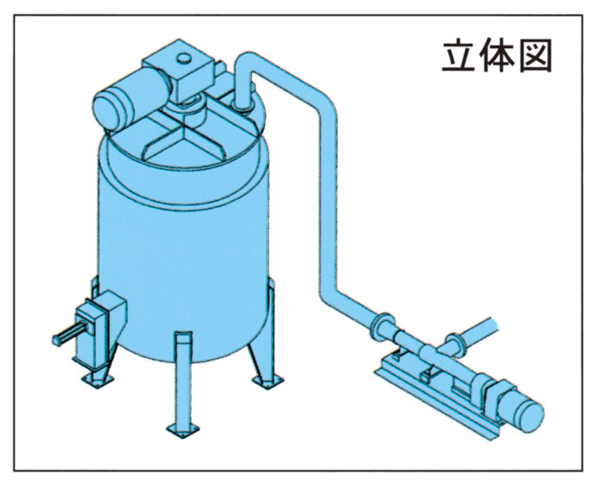 脱塩乾燥立体図